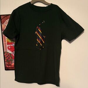 Dark green T-Shirt with Ralph Lauren Polo Logo
